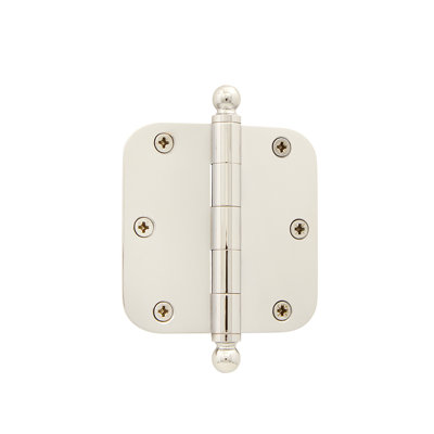 3.5'' x 3.5'' Brass Butt Bearing Hinge