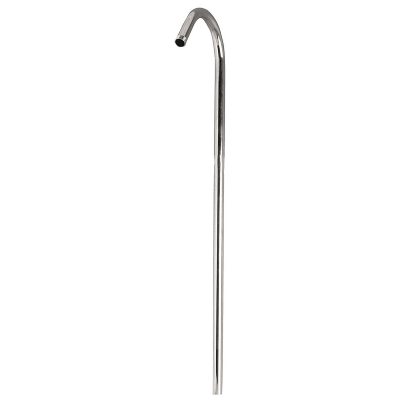 62" Shower Riser, Polished Chrome, 62'' H x 0.625'' W x 5'' D