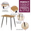 Antigua Metal Base Dining Table