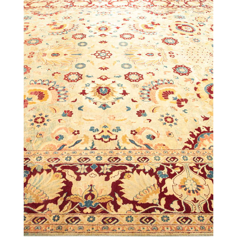 Classic One-of-a-Kind 6' 2" X 13' 10" Hand Knotted Area Rug