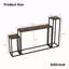 Ensemble de table étroite 3 pièces