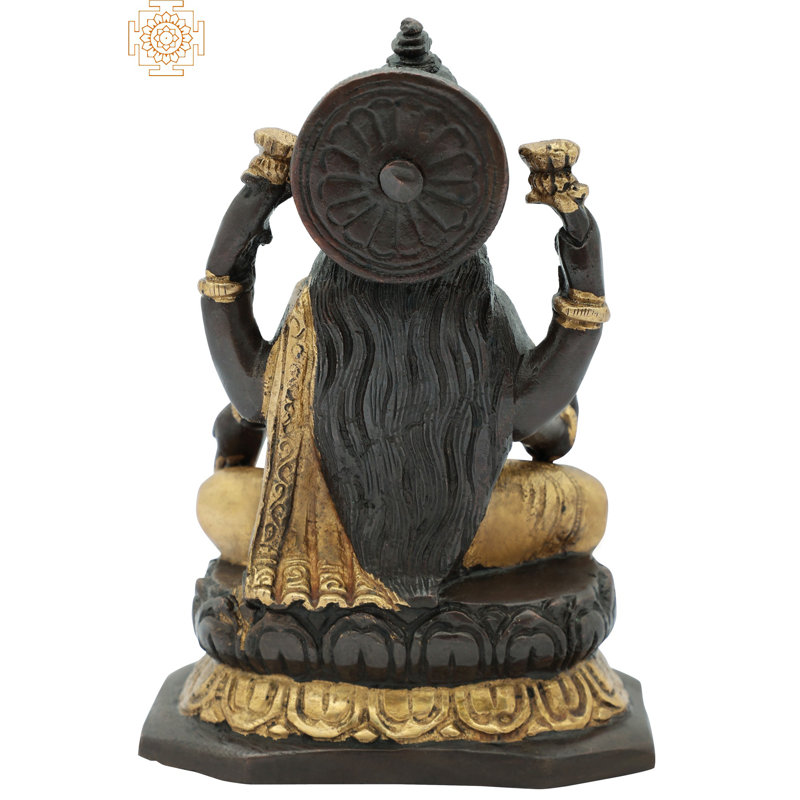 Religious & Spiritual Figurines & Sculptures, Brown/Gold