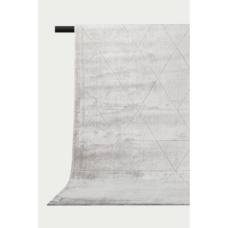 Maquon Solid Colour Hand Woven Area Rug, Rectangle 50 x 80cm