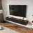 78" Modern Wall-Mounted Entertainment Centre With 3 Drawers, TV Console, Media Console, Pre-Assembly-1707273362