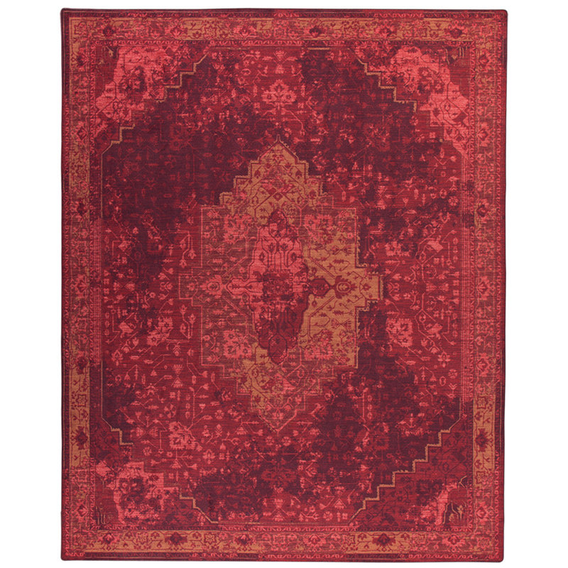 Tapis oriental rouge Goutier Saxon Sultan, Rectangle 10 pi 9 po x 13 pi 2 po