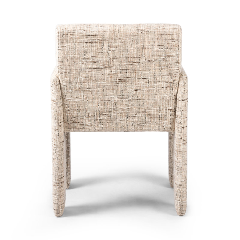 AMUR DINING ARMCHAIR-OSTEND NATURAL, Linen Ostend Natural