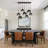 7-light Gradient Glass Island Pendant-325343890-325343884