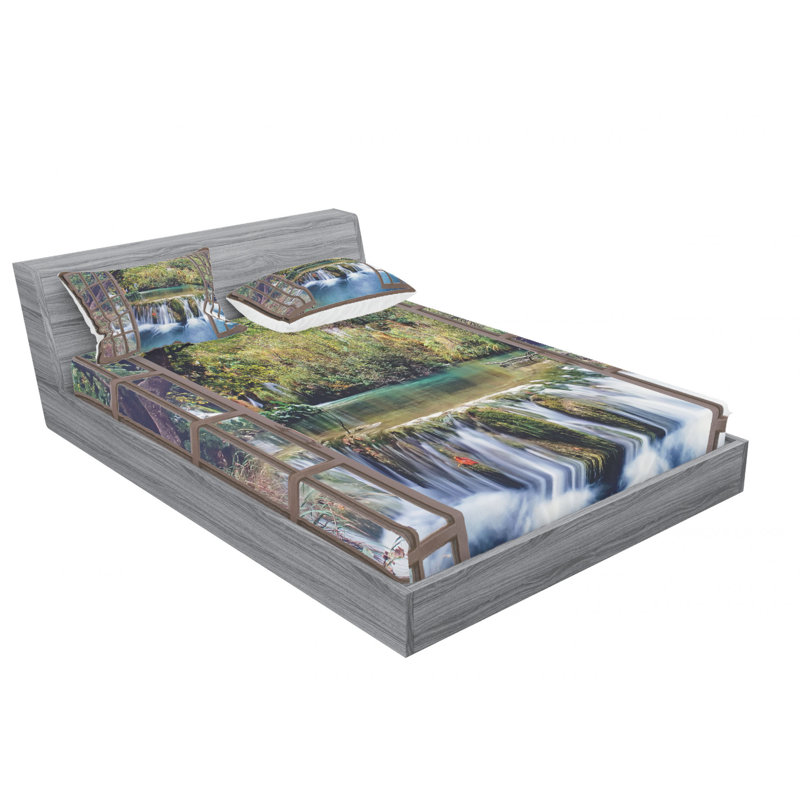 Microfiber Sheet Set, Full Sheet Set with Fitted Sheet