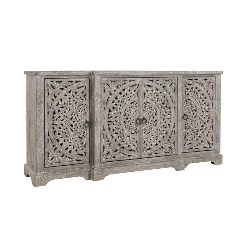 Clairabelle 72'' W Solid Wood Sideboard