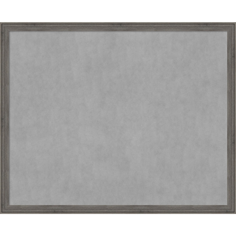 Tableau magnétique gris Regis Barnwood, H 35 po x l 43 po