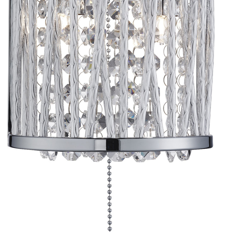 Ashlynn Plug-in Flush Mounted Sconce