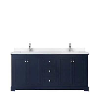 Ensemble de meuble-lavabo double 72 po Avery