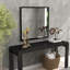 Miroir de salle de bain en aluminium argenté - 32 pouces, visibilité optimale, cadre durable, installation simple-129903705