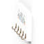 Hindman Wall 5 - Hook Wall Mounted Coat Rack