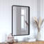 Miroir mural incassable avec cadre en métal Jonis-1517575838-1537938507