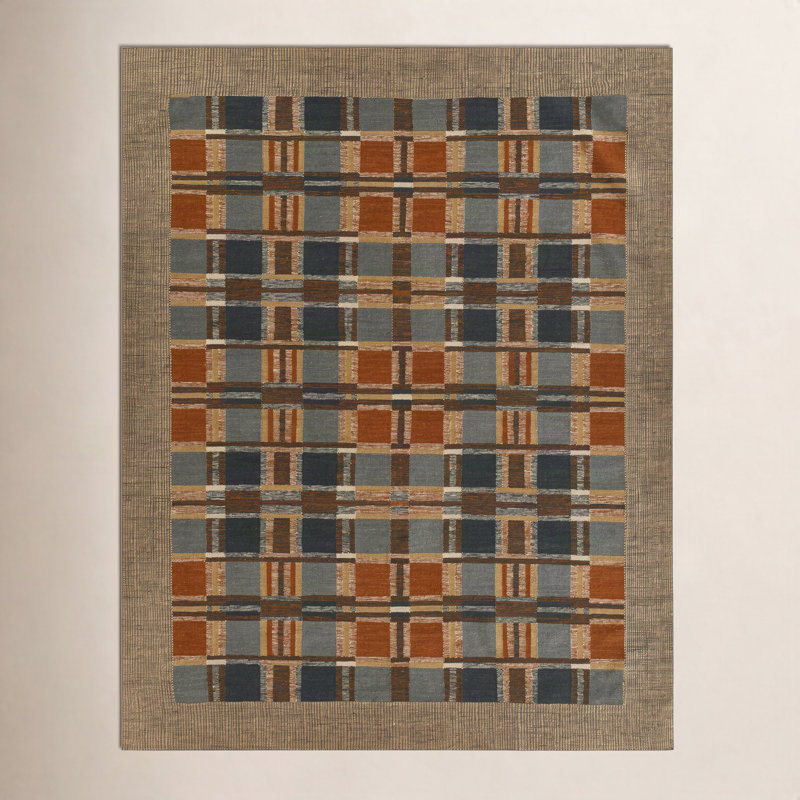 Tapis à tissage plat Adobe, Rectangle 6 pi x 9 pi