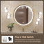 Miroir mural rond Lawnmount -1458859252-1458859259