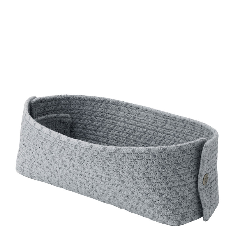 RIG-TIG By Stelton Cotton Bread Basket, 30cm H x 15cm W x 10cm D, Grey/Brown/Blue