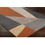 Tapis orange en laine touffeté à la main Jahiem-1863471491