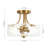 Dezirey Glass Semi Flush Mount-864763668
