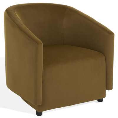 Fauteuil d'appoint en velours Kiani