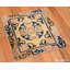 Petit tapis chinois antique carré