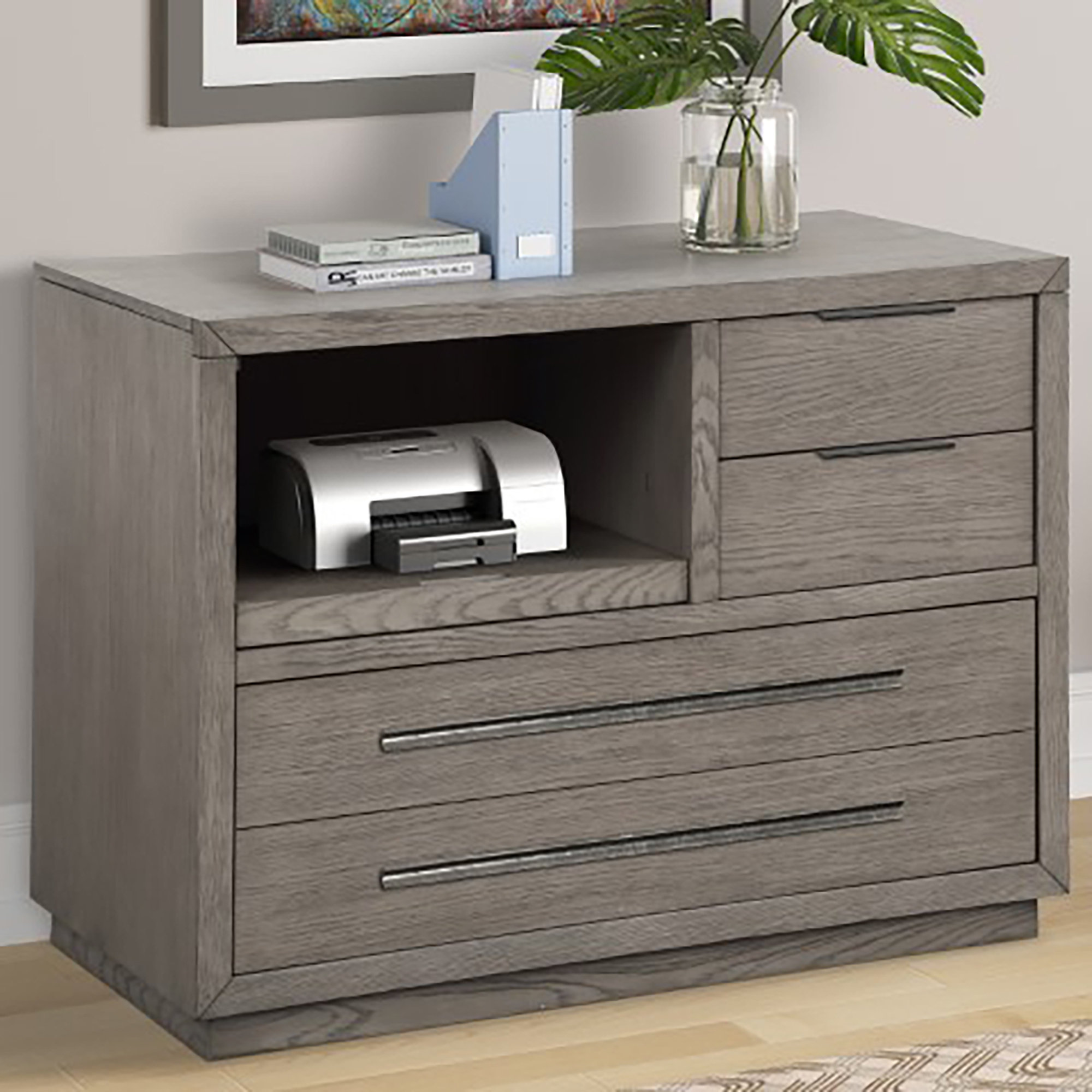 Latitude Run® Hiri 40 Wide 4 -Drawer File Cabinet | Wayfair