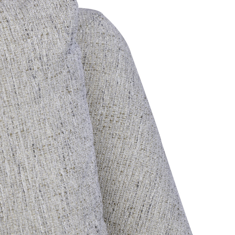 Oshua 33" W Upholstered Accent Chair, Polyester, Pebble Chenille