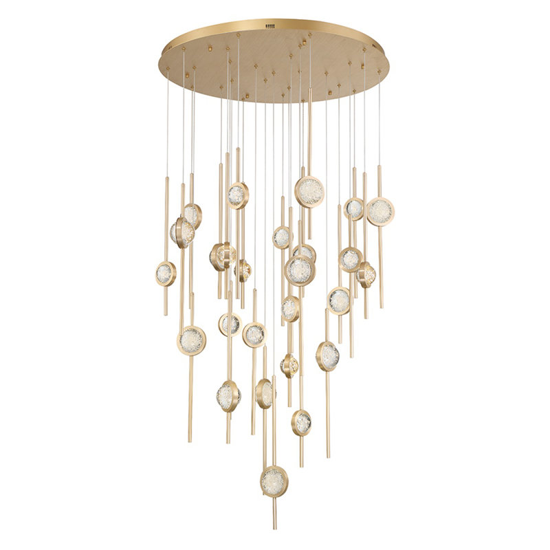 Lustre 26 lumières Barletta, Laiton