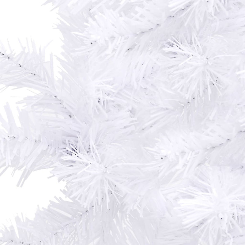 Arbre de Noël artificiel semi-illuminé avec ensemble de décoration de fête, H 6,18 pi