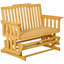 Banc oscillant pour 2 personnes Outsunny