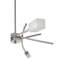 Siddiqi 5 - Light Silver Geometric Pendant