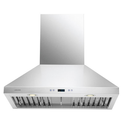 Cavaliere 30 " W Stainless Steel 462 CFM Ducted (Vented) Wall Range Hood with Baffle Filter