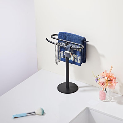 Porte-serviettes sur pied 13 pouces