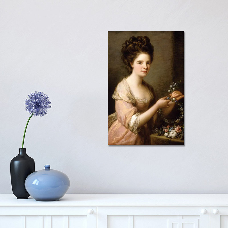 Portrait of Eleanor, Countess of Lauderdale, c.1780-81 1 Piece Wrapped Canvas Painting, 45.72cm H x 30.48cm W  x 1.91cm D