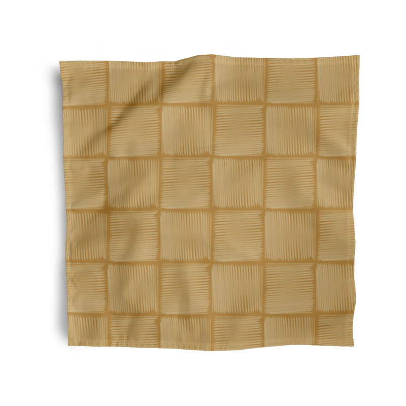 Lacatus Basketweave Napkins, Gold