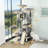 Multi-Level Cat Tower 69" Cat Tree