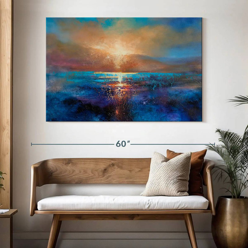 Alvord toujours le soleil, H 34 po x l 51 po