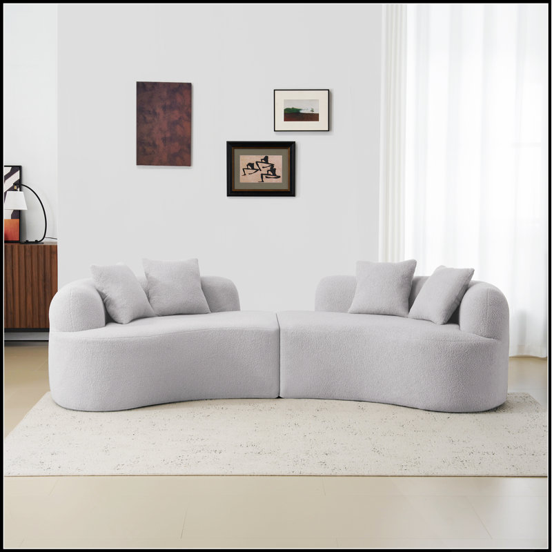 Canapé Curved, Gris
