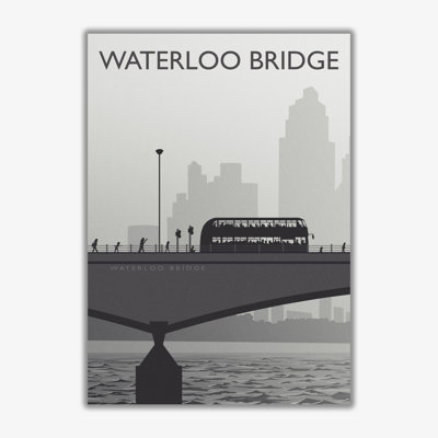 Waterloo Bridge Portrait - Print