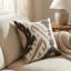 Coussin décoratif d’intérieur et d’extérieur de luxe brun/brun clair-1284987361