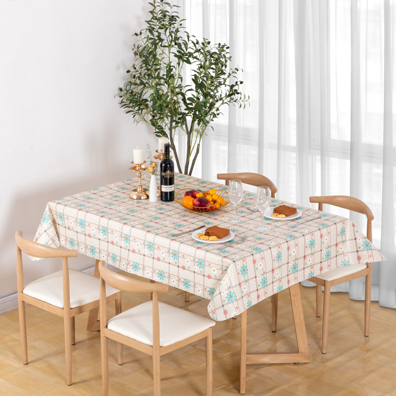 Nappes jetables en vinyle 52 po x 70 po Spring