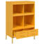 Sharell 101.5cm H x 68cm W Steel Standard Bookcase-2019091759