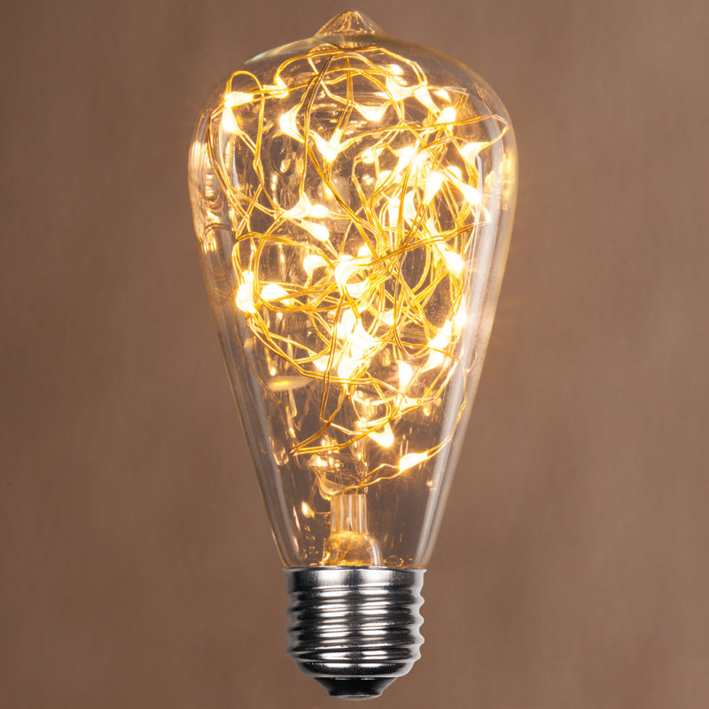 25 ampoules DEL ST64 E26 / moyenne (standard) 25 watts