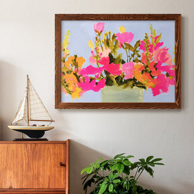 "Saturé Spring Blooms I", reproduction d'art sur toile