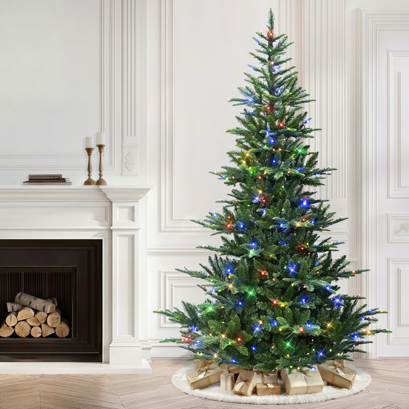 Sapin de Noël 7,5 pi pré-éclairé
