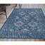Tapis d'intérieur / extérieur bleu marine Kaed-1220131803