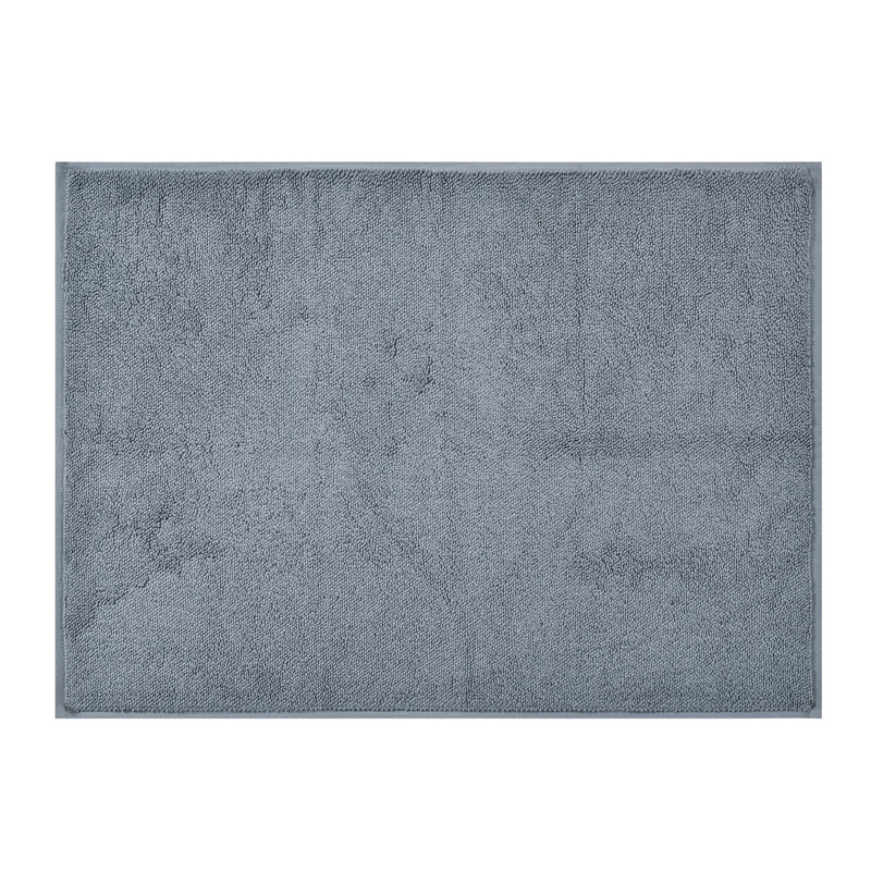 Linden - Bath Mat Bath Mat, 24" W x 40" L, Steel Blue