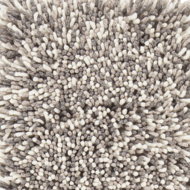 Eleanor Hand-Woven Gray Area Rug, 5' x 7'6"