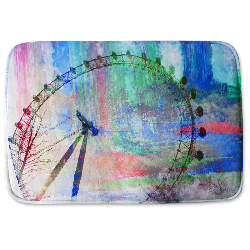 Natassia Polyester Shower Curtain Set